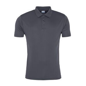 AWDis Cool Unisex Adult Cool Smooth Polo Shirt / Charcoal